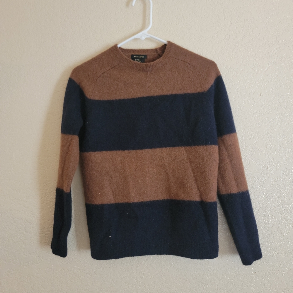 Massimo Dutti women sweater black and brown size M